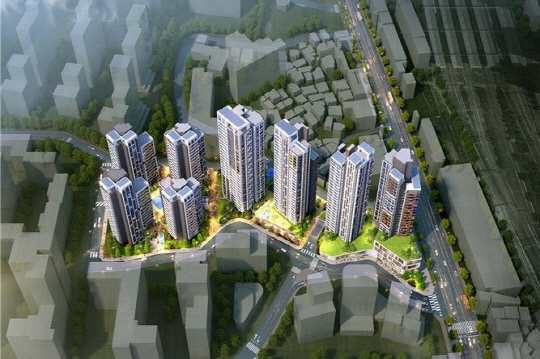 서울 용산구 청파동1가 46번지 재개발사업 조감도. [서울시 제공]